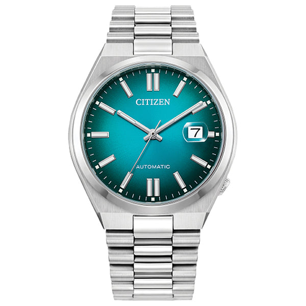 Citizen Tsuyosa Automatic Teal Dial Stainless Steel Watch 40mm