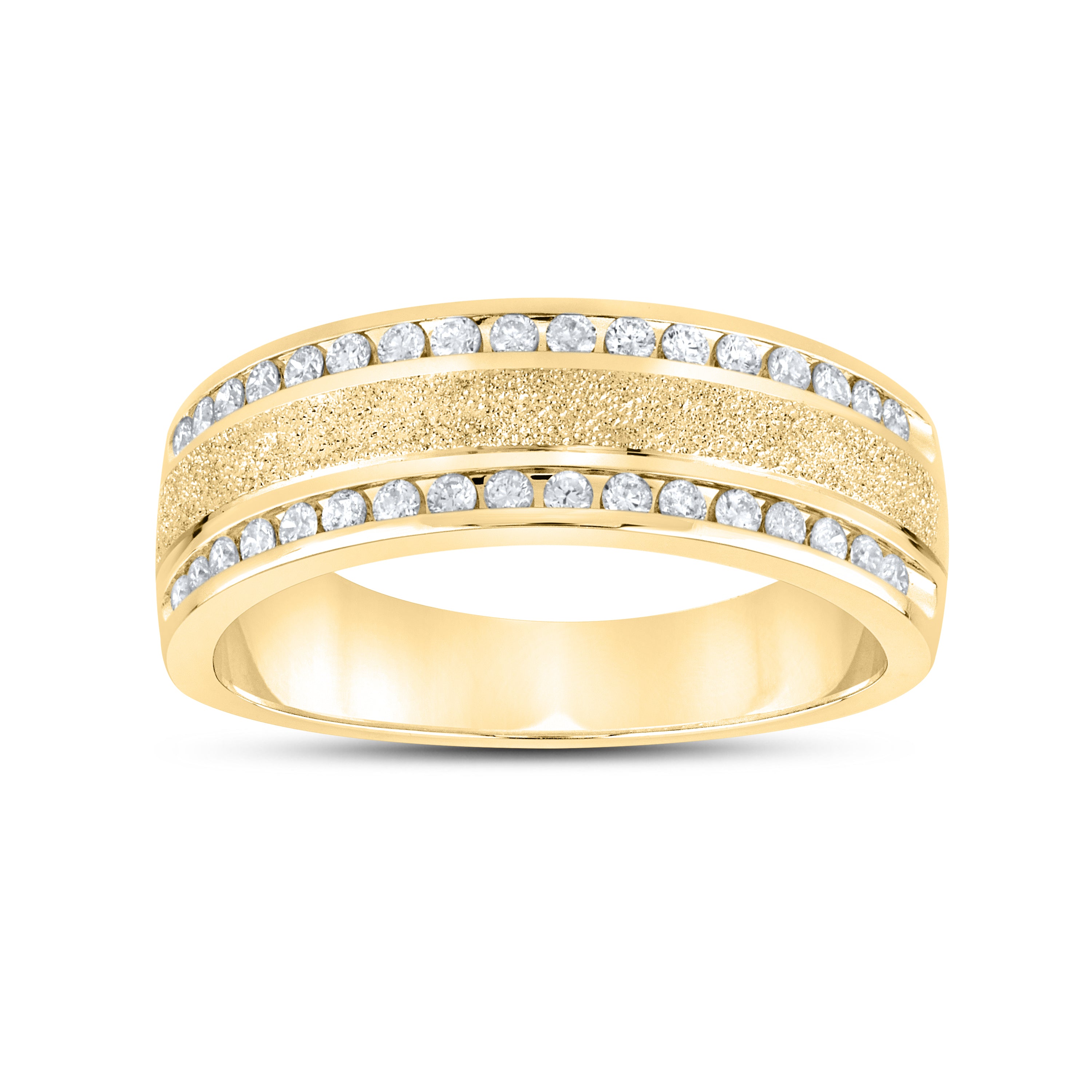 14kt YELLOW GOLD 0.46 CTW Men’s Diamond Ring