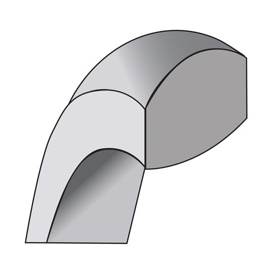 14kt White Gold 3mm Standard Weight Comfort Fit Wedding Band Size 8