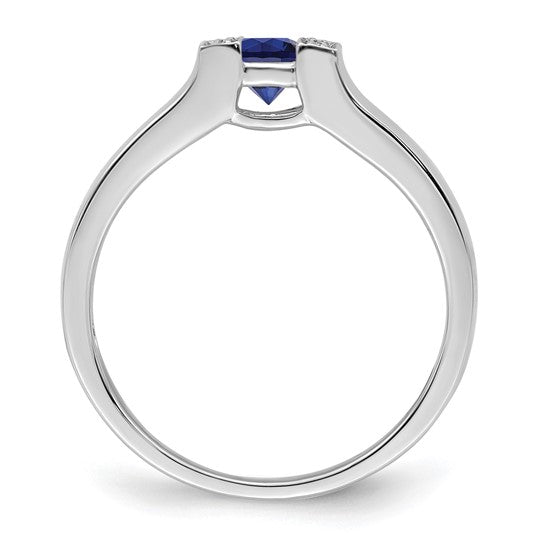 14kt White Gold Family Jewelry Diamond Semi-Set Ring