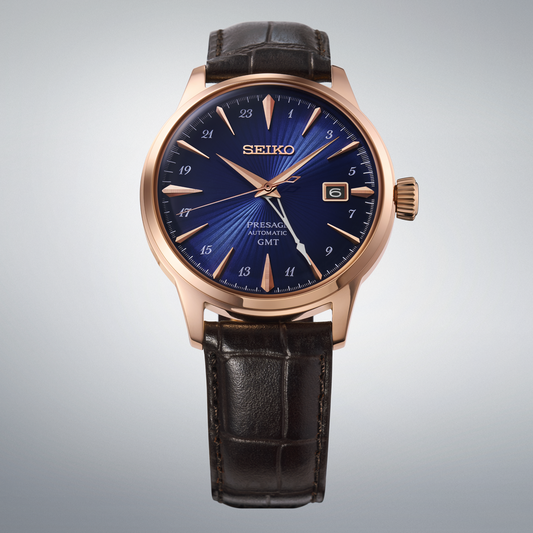 Seiko Presage HCB005 Corcovado Cocktail Time GMT Automatic Watch