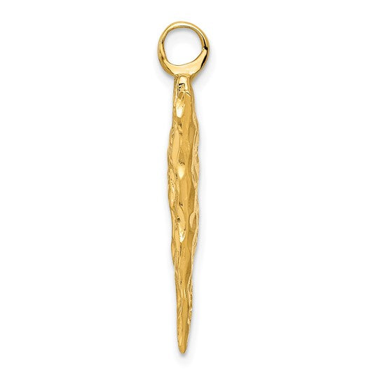 10kt Yellow Gold Arrow Head Charm