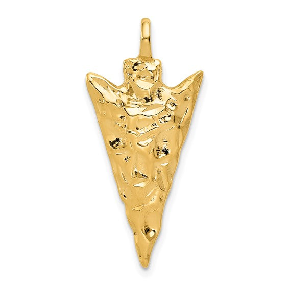 10kt Yellow Gold Arrow Head Charm