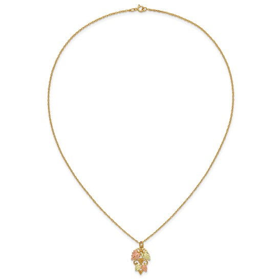 10kt Tri-color Black Hills Gold Necklace