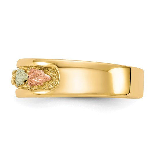 10kt Tri-color Black Hills Gold Ring