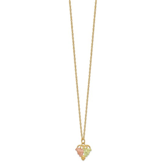 10kt Tri-Color Black Hills Gold Necklace