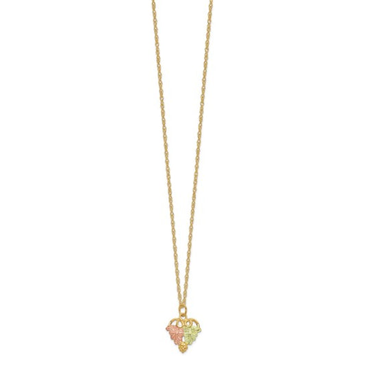 10kt Tri-Color Black Hills Gold Necklace