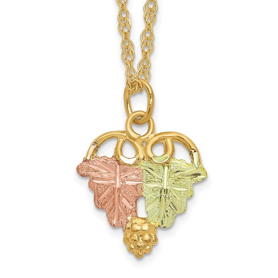 10kt Tri-Color Black Hills Gold Necklace