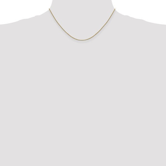 10kt Yellow Gold .90mm Box Chain