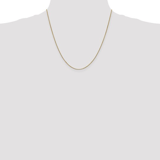 10kt Yellow Gold 90mm Box Chain