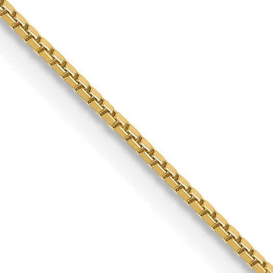 10kt Yellow Gold 90mm Box Chain