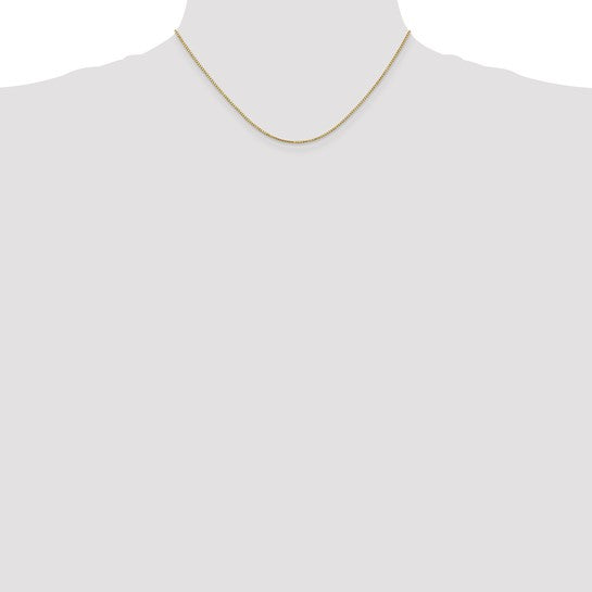 10kt Yellow Gold 1.1mm Box Chain