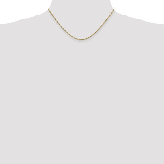 10kt Yellow Gold 1.5mm Box Chain