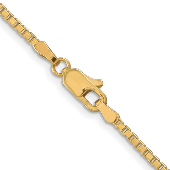 10kt Yellow Gold 1.9mm Box Chain