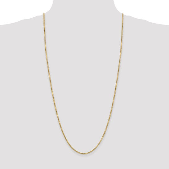10kt Yellow Gold 1.9mm Box Chain