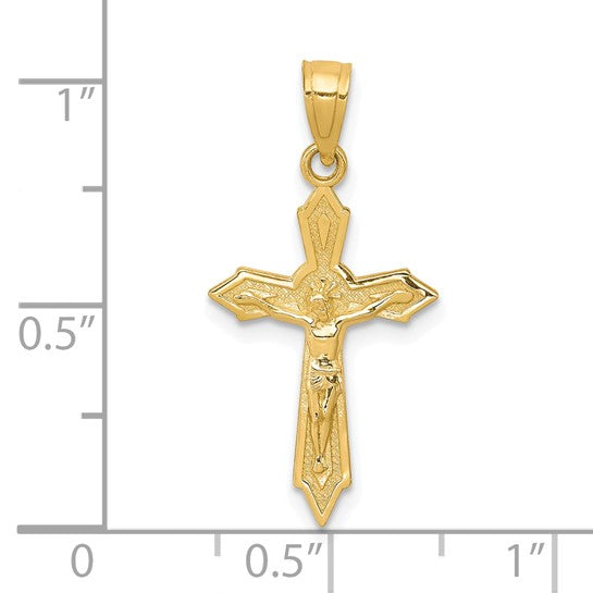 10kt Yellow Gold Crucifix Pendant