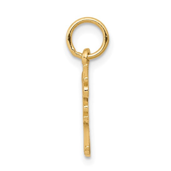 10kt Yellow Gold DADDYS LITTLE GIRL Charm