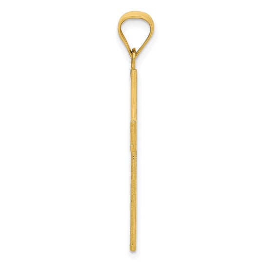 10kt Yellow Gold Cross Pendant