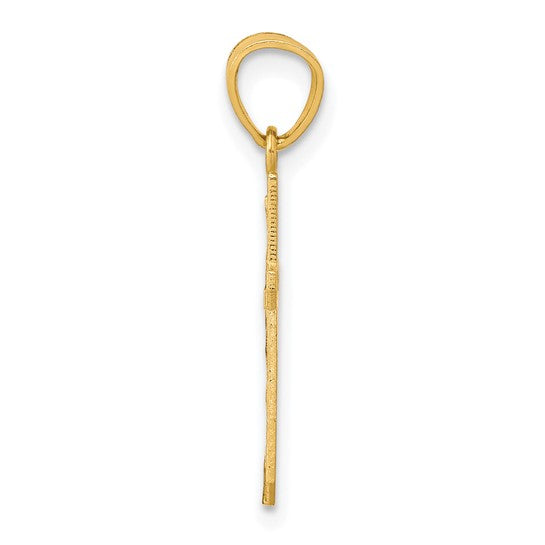 10kt Yellow Gold Cross Pendant