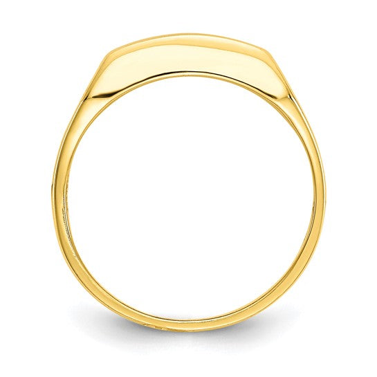 10kt Yellow Gold CZ Polished Child's Ring