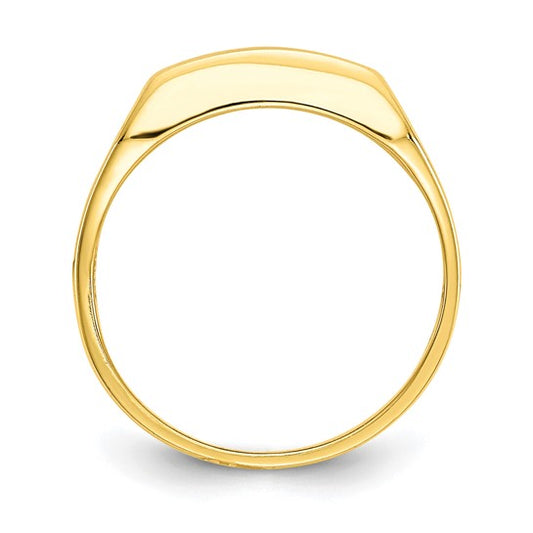 10kt Yellow Gold CZ Polished Child's Ring