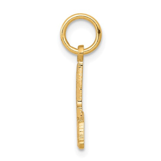 10KT Yellow Gold #1 GRANDMA Charm