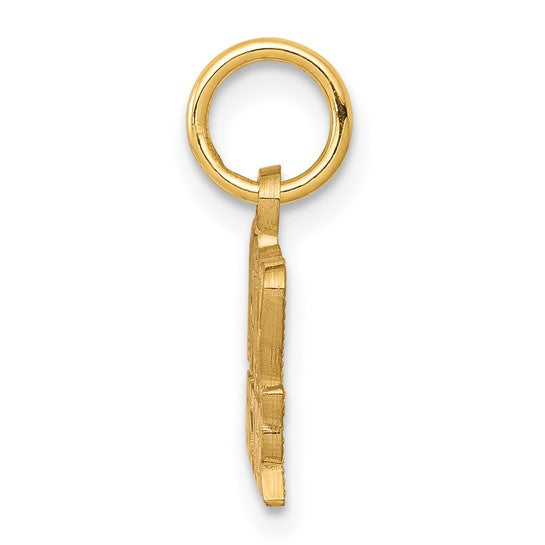 10KT Yellow Gold BABY SISTER Charm