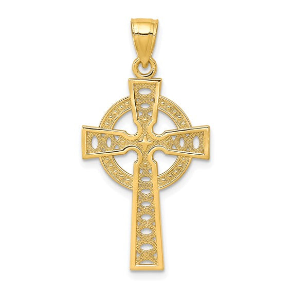 10kt Yellow Gold Iona Cross Pendant