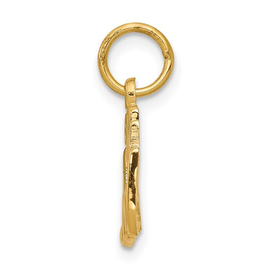 10kt Yellow Gold 50th ANNIVERSARY Charm