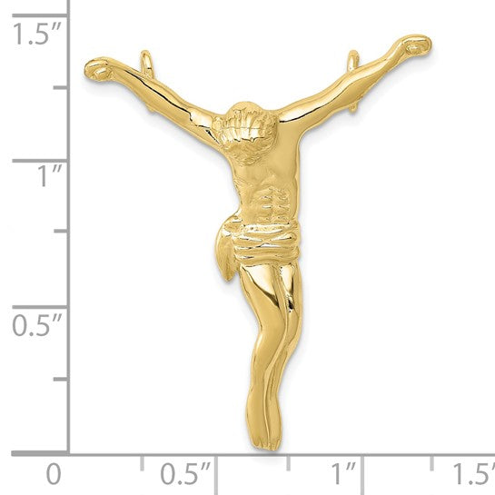 10kt Yellow Gold Corpus Chain Slide