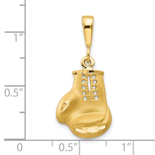 10KT Yellow Gold Boxing Glove Charm