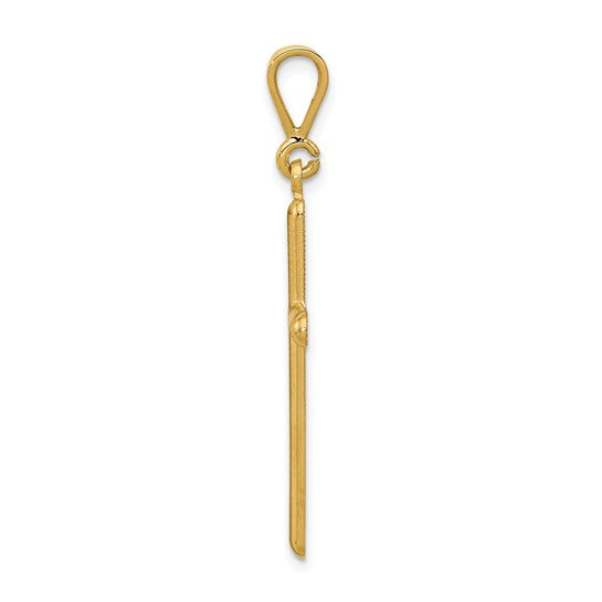 10kt Yellow Gold Cross Pendant