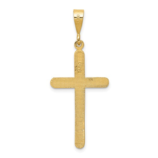 10kt Yellow Gold Cross Pendant