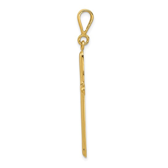 10kt Yellow Gold Cross Pendant