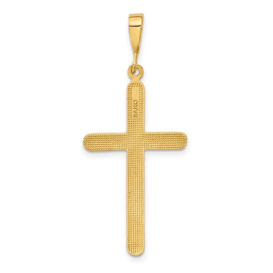 10kt Yellow Gold Cross Pendant