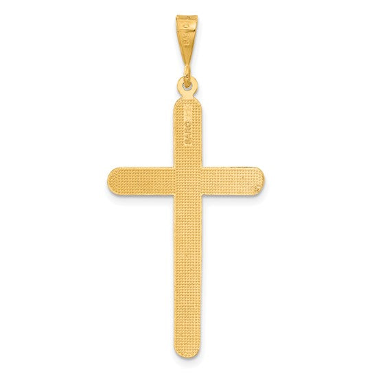 10kt Yellow Gold Cross Pendant