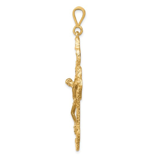 10kt Yellow Gold Crucifix Charm