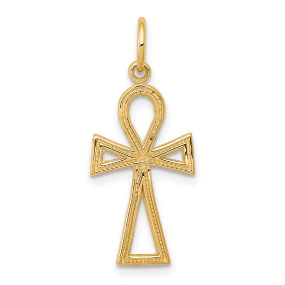 10kt Yellow Gold Ankh Cross Charm