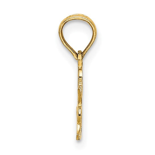 10kt Yellow Gold I HEART MY JEWELER Charm