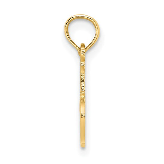 10kt Yellow Gold #1 NIECE Charm