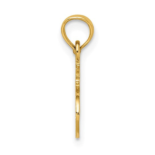 10kt Yellow Gold #1 AUNTIE Charm