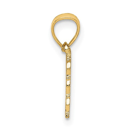 10KT Yellow Gold I WANT WANT WANT Charm