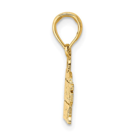10kt Yellow Gold FIREMAN'S DAUGHTER Charm