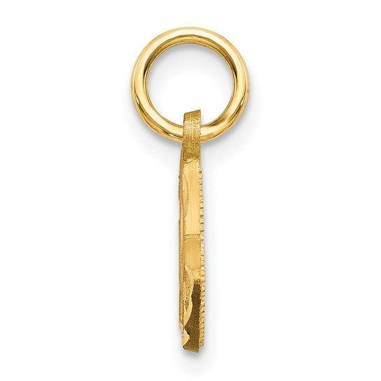 10kt Yellow Gold Praying Hands Charm