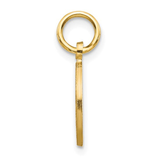 10KT Yellow Gold Star Of David Charm