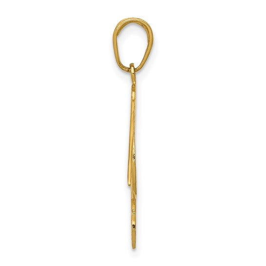 10kt Yellow Gold Pelican Pendant