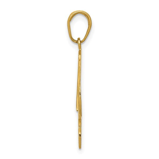 10kt Yellow Gold Pelican Pendant