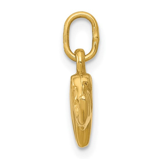 10kt Yellow Gold Elephant Charm