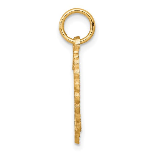 10kt Yellow Gold Heart Charm