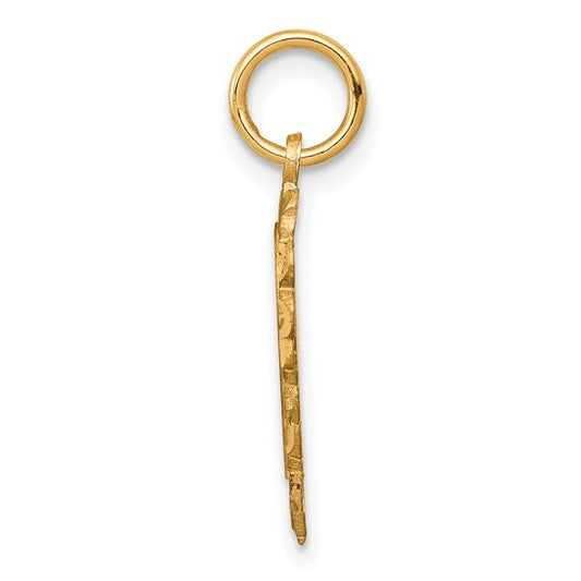10kt Yellow Gold Heart Charm